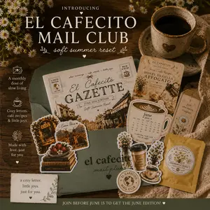 El Cafecito June Edition | Cozy Paper Bundle