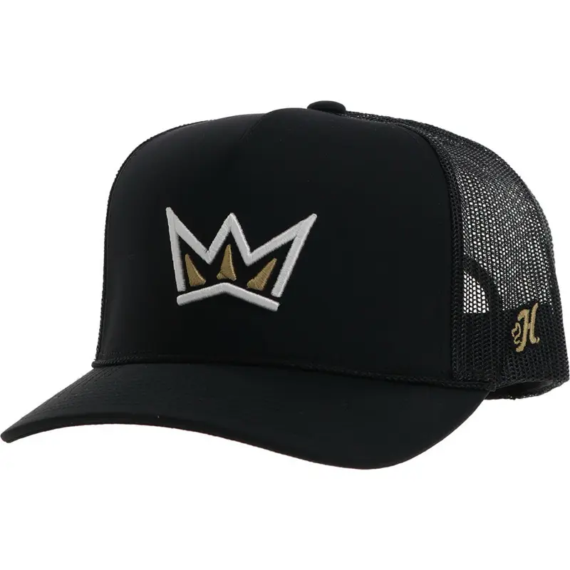 HOOEY "SAGE KIMZEY" BLACK W/ WHITE & YELLOW LOGO HAT