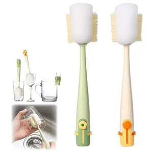 5-in-1 Bottle and Straw Cleaning Brush—A versatile tool for bottles, cups, and straws