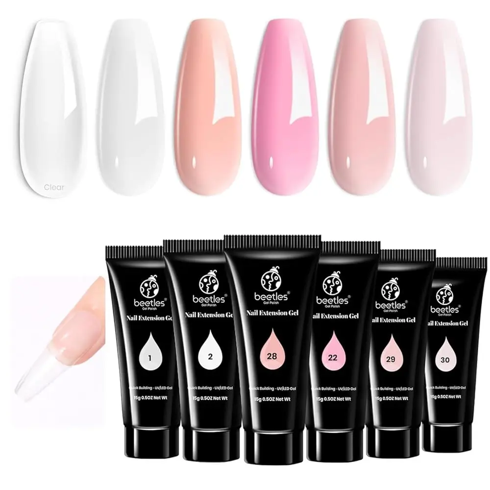 【Only Gel】6 Colors CLear White Nude Pink
