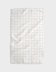 Gigi - Beige Geometry Tea Towel