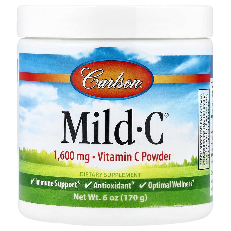 Carlson Mild-C®, Vitamin C Powder, 6 oz (170 g)
