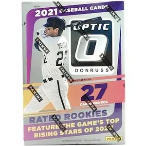2021 Panini Donruss Optic Baseball 7-Pack Blaster Box (Pink Parallels!)