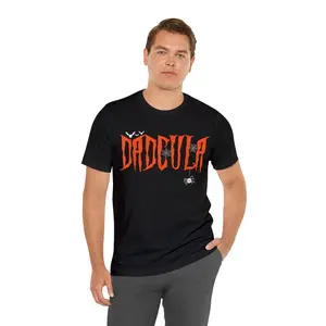 Funny Dadcula Halloween Dad Dracula Costume Momster matching T-Shirt