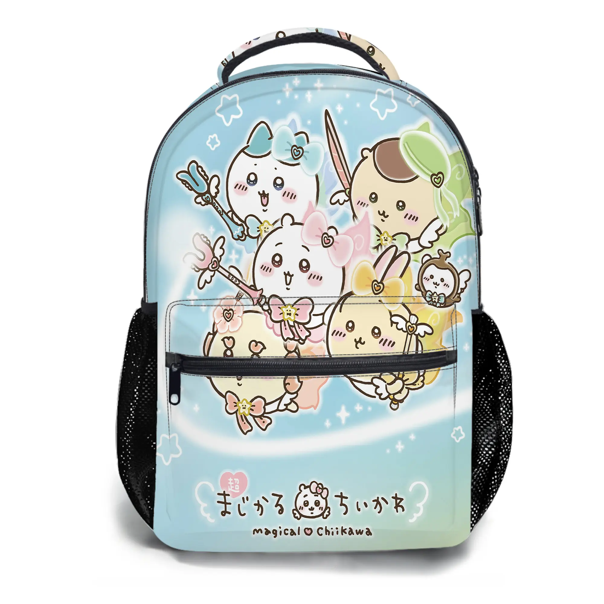 chiikawa-Backpacks for Girls, Cute School Backpack for Girls Boys, Aesthetic Bookbag for Teens, Lightweight Classic Backpack for Travel, Work, Picnic A-83