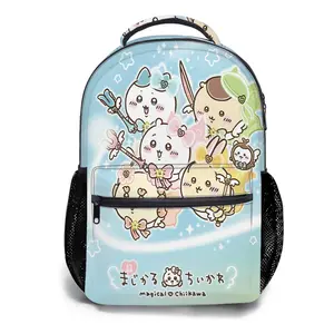 chiikawa-Backpacks for Girls, Cute School Backpack for Girls Boys, Aesthetic Bookbag for Teens, Lightweight Classic Backpack for Travel, Work, Picnic A-83