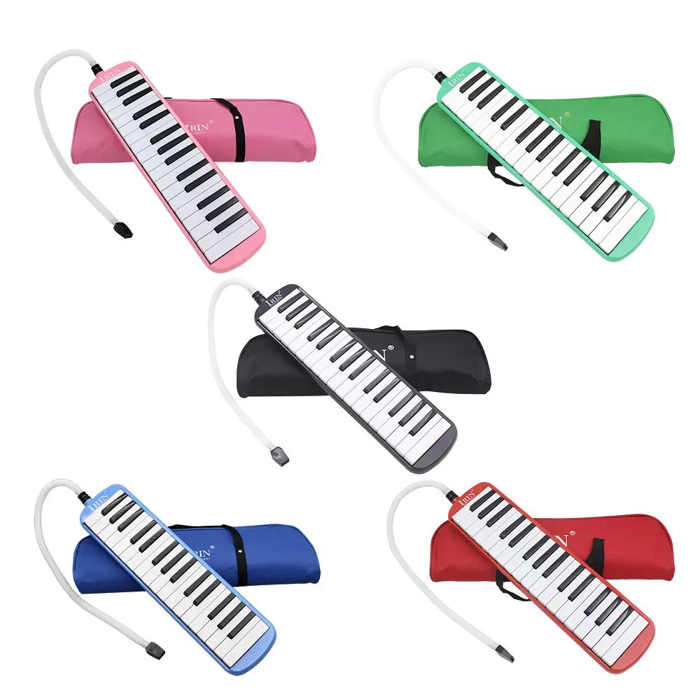 Irin 37 Key Soft Case Accordion, High-Quality Musical Instrument for Beginners & Professionals, Perfect for Concerts & Performances