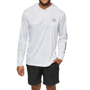 Lake Pacific Logo Performance Hoodie - Crossed Rods