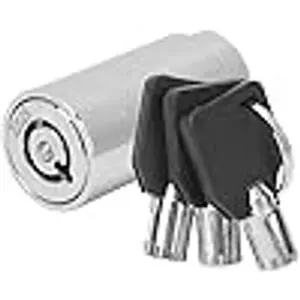 Vending Machine & Safe Box Lock Cylinder Anti-Prying with 3 Keys Zinc Alloy for Industrial Tank