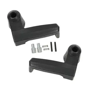 Fit For 1980-1996 Ford Truck Bronco F-150 Vent Window Handles Locks Black