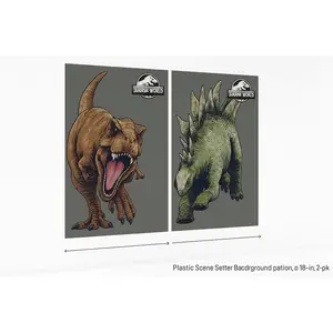 Jurassic World Dinosaur Scene Setter Backdrop