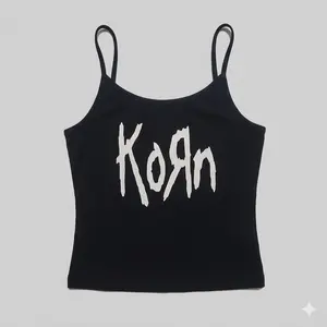 Korn Rib Strap Tank , Korn tank top