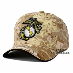 U.S. MARINES Hat USMC Insignia Military Official Licensed Baseball Cap- Camo