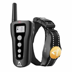 PATPET Dog Shock Collar - Rechargeable Dog Training Collar with Remote for Medium Large Dogs