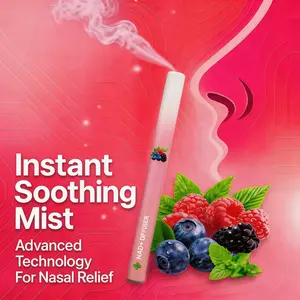 On-the-Go Nasal Freshener | Instant Breath Refresh & Sinus Relief with Natural Scents