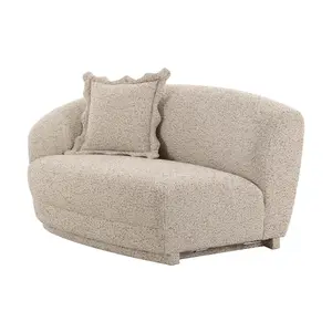 Marion 60" Two-Tone Textured Performance Boucle Loveseat