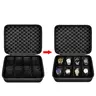 Multi-grid Wristwatch Storage Box, Minimalist Durable Watch Holder Organizer for 8 Watches, Versatile Storage Bag for Travel Use Suitable for Watches Up To 42mm, Watch Protector Storage Box, Watch Accessories
