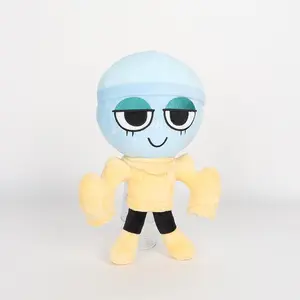 Dandy's World Rainy Day Gigi Plush Toy 13in 210g Movie Stuffed Animals Cute Anime Doll Toys for Kids Birthday Gift Cartoon Scrap Pillow Horror Game Plushie Dolls Xmas Gifts