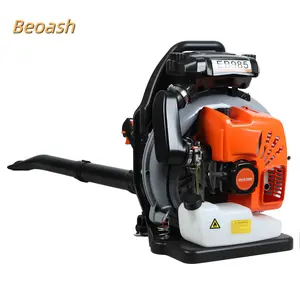 Beoash 65CC 2-Stroke Backpack Leaf Blower, 200MPH High Velocity Airflow, 1.7L Large Fuel Tank, Gas Powered Blower for Garden & Yard Cleaning