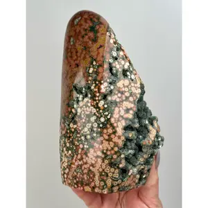Druzy Ocean Jasper Freeform - #1