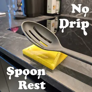 Countertop Spoon Rest | Avoid drip messes | Fits all home Tableware and Cutlery
