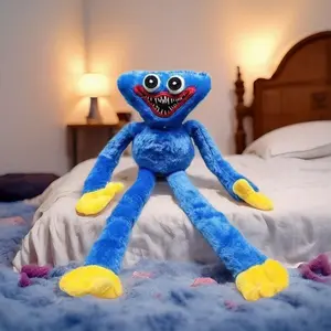 40cm Huggy Wuggy Plush Toy Poppy Playtime Stuffed Doll Scary Monster Plushie for Kids Birthday Gift outdoorfun