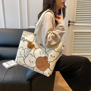 Shopping Bag Tote Bag Reusable Shoulder Bag handbag with inside pocket for shopper everyday life(without accessories)