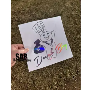 Dough Boy Decall | Dough Boy 2.0 Decal for Car or Truck | 8" Decal