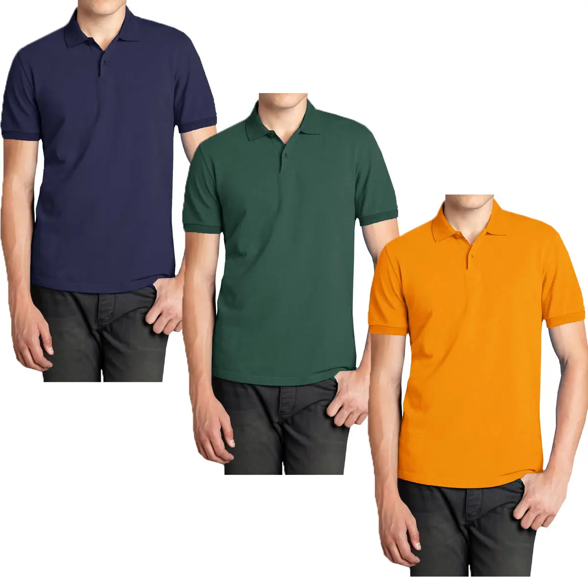 Navy-Hunter Green-Orange