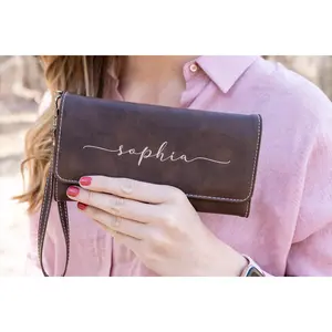 Gift for Her, Stella Women's wallet, Vegan Leather Wallet, Personalized Gifts for Mom, Personalized Purse