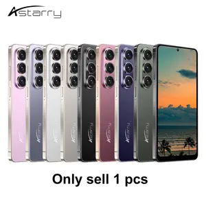 Astarry-S26 Ultra 4G network smartphone, Flat screen smartphone, 6.75-inch high-definition screen, 3GB RAM+32GB ROM, 5MP+13MP pixels, dual SIM cards, 4100mAh battery, quad core processor metal frame with touch pen Android 12 smartphone