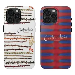 Coct-eau T-wins Band Phone Case, Dream Pop Shoegaze Style,Vintage Music Aesthetic Phonecase for iPhone 17/16/15/14/13/12/11 Pro Max Plus and for Samsung phones,Perfect Gift For Fans.