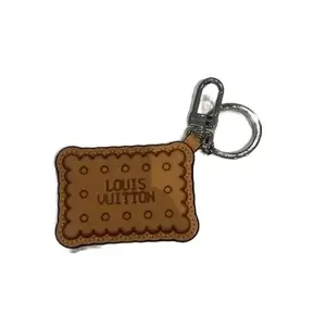 Pre-owned Louis Vuitton Leather Bag Accessories L25121115 LV Biscuit Charm