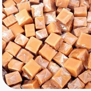Caramel Candy - 2 Pound Pack 150 Count - Classic Caramels Individually Wrapped - Creamy Chewy Candy for Office Bowls, Gifting, Snacking & Baking - Vanilla Cubes