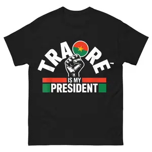 Traore Ibrahim Traoré Graphic Tee for Supporters of Captain Traore