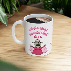 Nanalan Who's That Wonderful Girl Mug