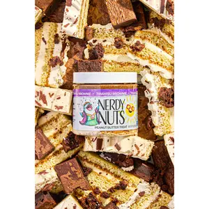Tiramisu Brownie Peanut Butter Treat