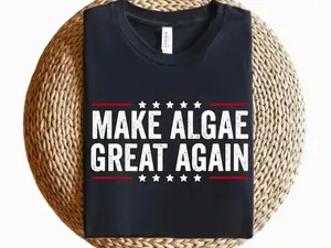 Make Algae Great Again, Team Algae Shirt, Funny Political Protest Tee, Reflecting Pond Humor, Anti-Flag Satire Graphic T-Shirt