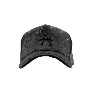 Rude Awakenigs ''The Last Supper” Snapback Cap – Luxury Gold Chrome Snapback Cap
