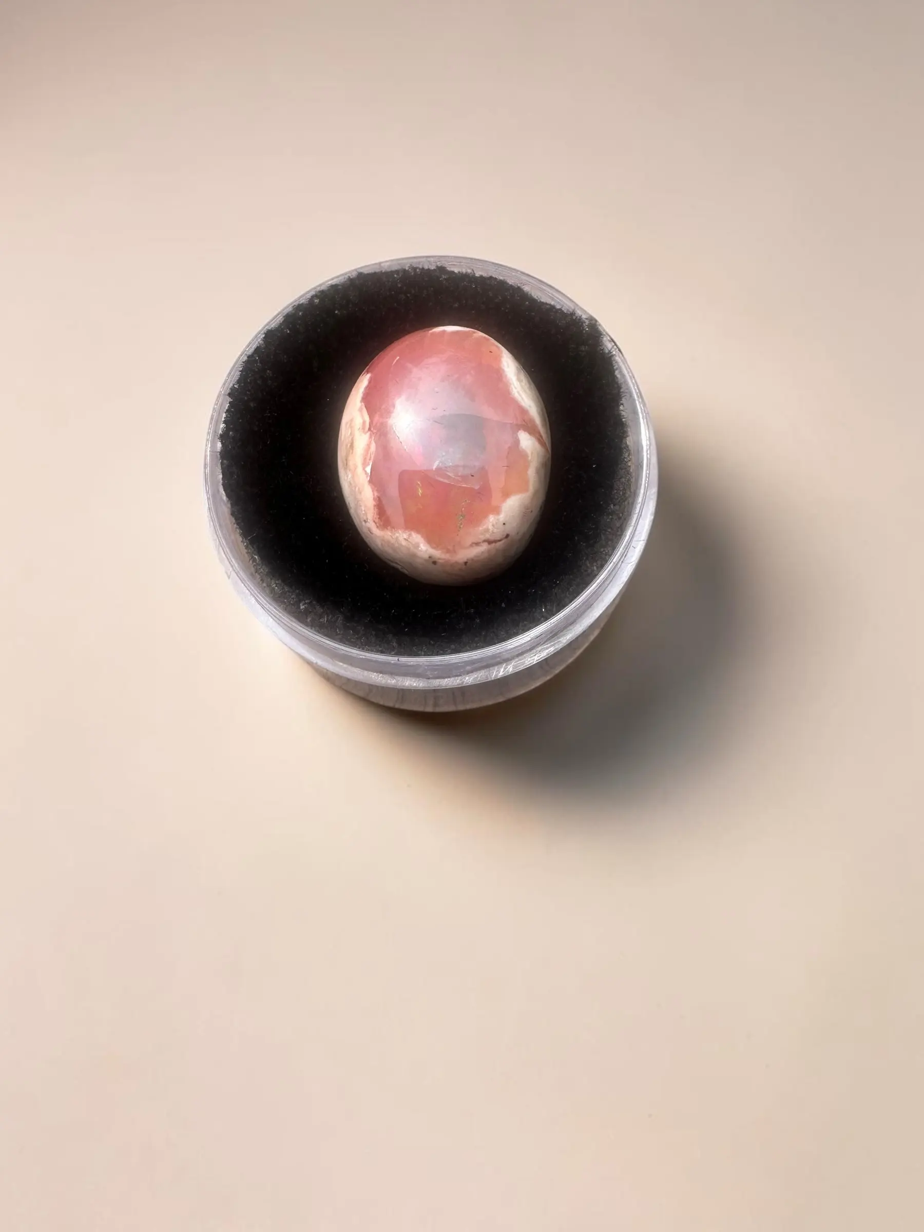Natural Mexican Cantera Opal Cabochon 10.7 ct | Loose Fire Opal Matrix Stone for Jewelry Making