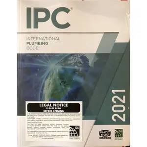 2021 International Plumbing Code (International Code Council Series) 1st Edition chicken coop
