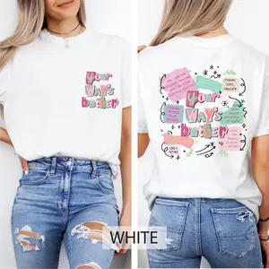 Your Way’s Better Shirt, Christian Bible Verse , Proverbs 16:9 Faith Sweatshirt, Jesus Lover Tee, Religious Gift