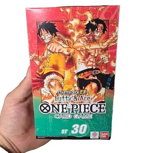 Monkey.D.Luffy & Ace Starter Deck EX, Authentic Collectible Cards, Official TCG Collectible Trading Cards, Sealed Box with Colorful Art