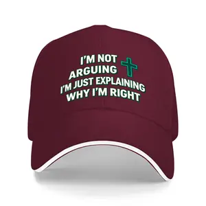 Trucker Hat Dad Hat Baseball Cap,100% Cotton Washed Cap,Breathable Mesh Back,Adjustable Snapback,Curved Brim,Unisex for Men Women,Outdoor Gift for Debate Enthusiasts and Clever Communicators universal size print letter