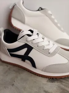 Swoosh Sneaker - White/Black