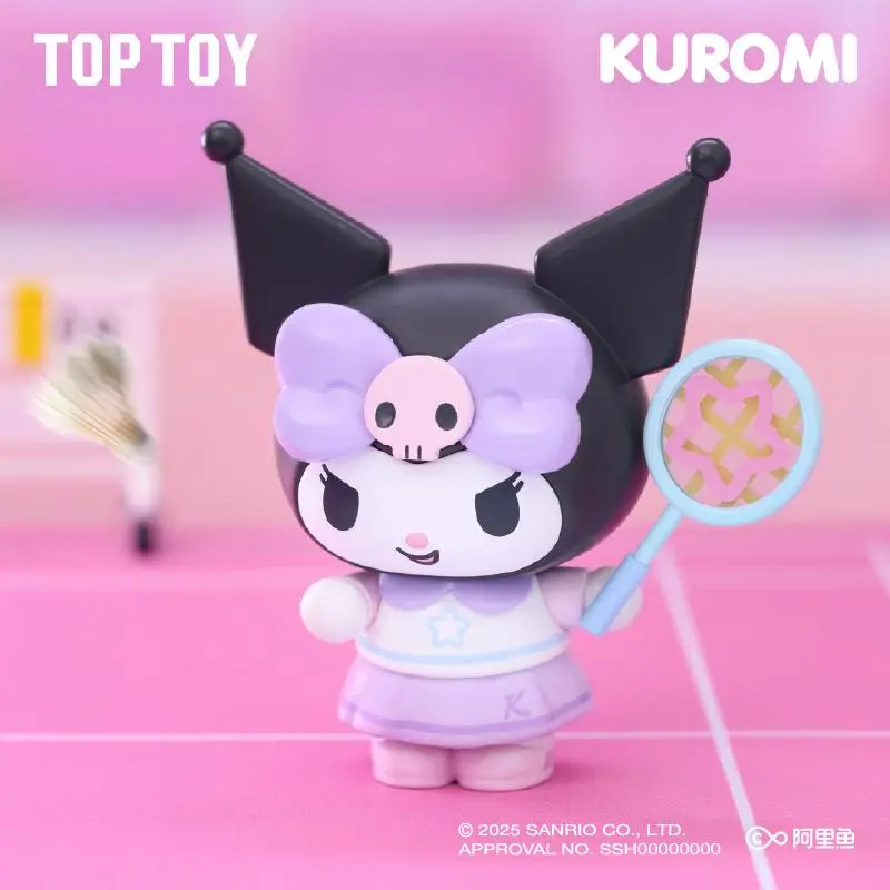 TOPTOY Sanrio Series Cute Character Vibrant Sports Day Sealed Blind Box Figures - Blindbags, Fun Collectibles, Cute Desk/Shelf Decor, Ideal Holiday Gift for Sanrio Fans, Summervibes Hobby Box
