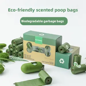 Biodegradable Pet Waste Bags Eco-friendly Dog Poop Bags Dog Waste Bags Pet Supplies