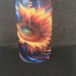 Flower Tum - Vibrant Sunflower Design Tumbler for Everyday Use