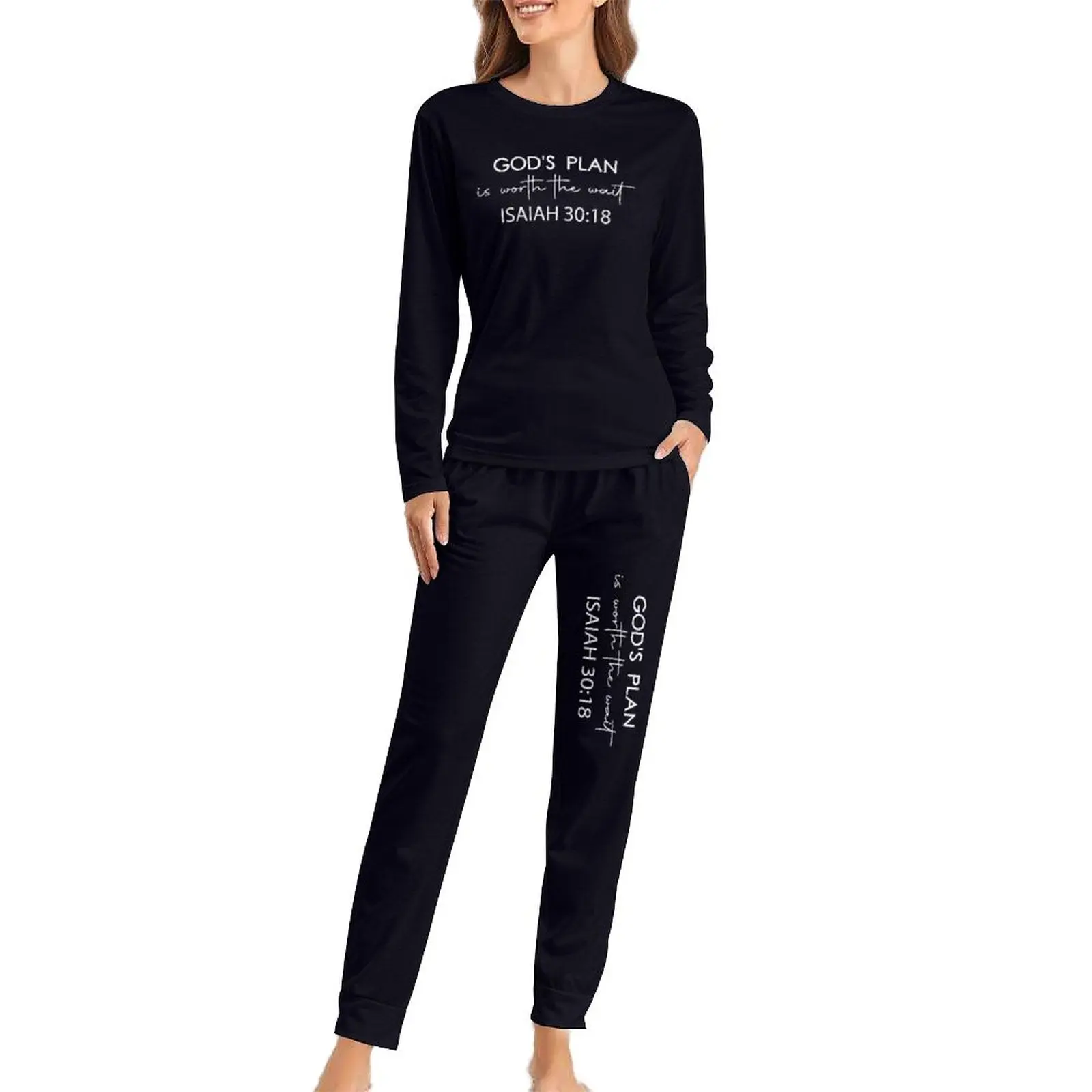 His Plan Is Worth The Wait Women's Christian Pajamas