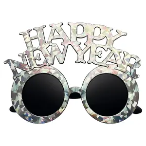 Sunglasses Novelty Mens Womens Happy New Years Day Party Dri
